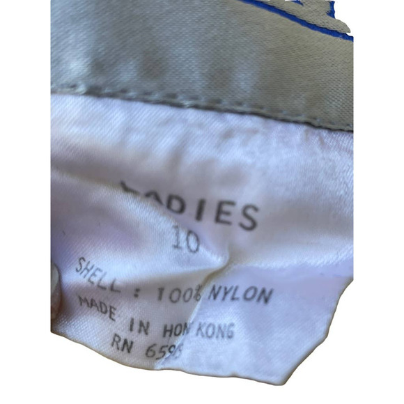 Vintage Maxim Women's Pullover Windbreaker Jacket Vented Yellow 10 - Picture 10 of 12